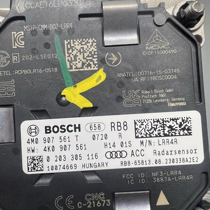 4M0907561T AUDI Q7 Q8 ADAPTIVE CRUISE RADAR SENSOR 2019 2020 OEM 4M0907561T
