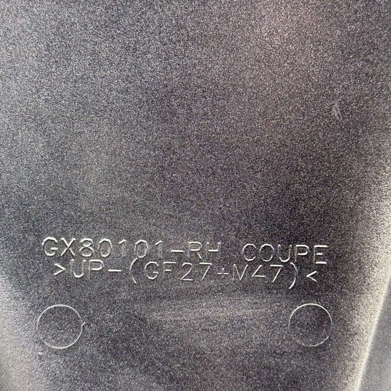 GX80101 CORVETTE C6 COUPE QUARTER PANEL FENDER RIGHT 2006-2013 OEM GX80101