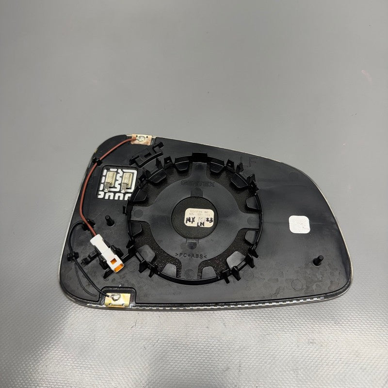 TESLA MODEL X MIRROR GLASS LEFT DRIVER 2016 2017 2018 2019 2020 OEM 92
