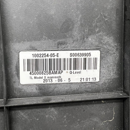 1002254-05-E TESLA MODEL S DASHBOARD UPPER PANEL 2012 2013 2014 2015 OEM 1002254-05-E