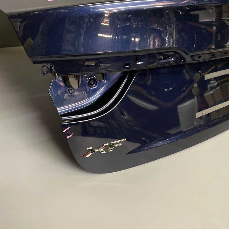 8X63-40806-AA JAGUAR XF TRUNK LID 2016 2017 2018 BLUE OEM 8X63-40806-AA