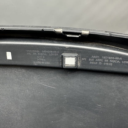 1493763-00-B TESLA MODEL Y REAR BUMPER COVER VALANCE 2020 2021 2022 2023 OEM 1493763-00-B