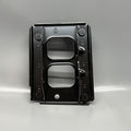 TESLA MODEL X REAR BUMPER BRACKET PLATE LEFT 2016 17 18 19 2020 OEM 10