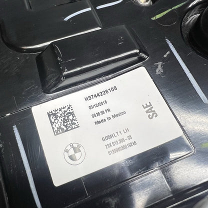 H3744226108 BMW X5 TAIL LIGHT LEFT DRIVER X5M 2019 2020 2021 2022 2023 OEM H3744226108