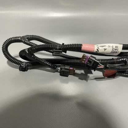 1004421-04-Q TESLA MODEL S WIRING HARNESS REAR BUMPER 2012 2013 2014 2015 OEM 1004421-04-Q