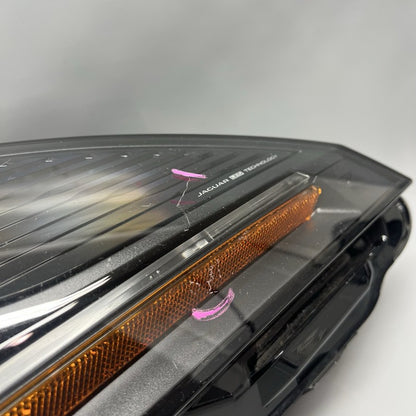 JX53-13W030-FC JAGUAR F-TYPE HEADLIGHT LEFT DRIVER LED 2018 2019 2020 OEM JX53-13W030-FC