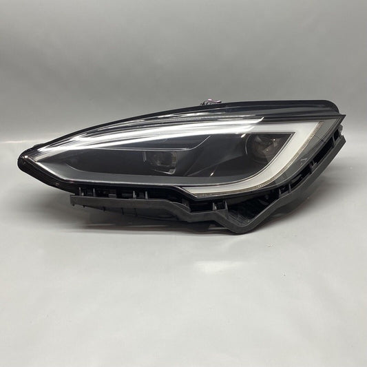 1563713-00-D TESLA MODEL S PLAID HEADLIGHT LEFT DRIVER 2021 2022 2023 BLACK 1563713-00-D